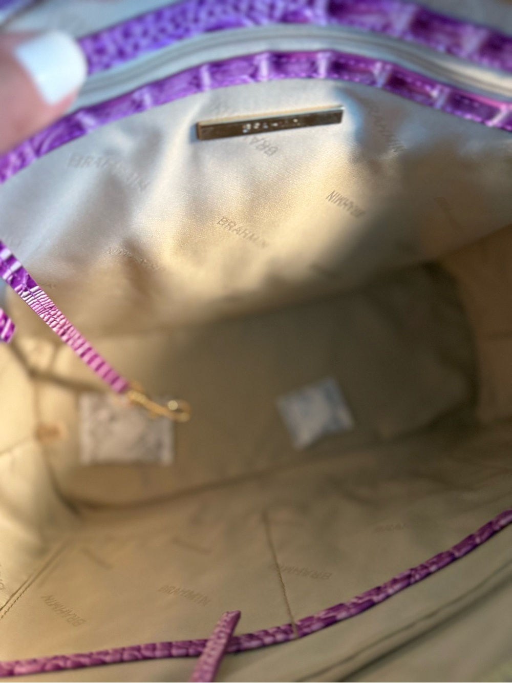 Brahmin Lilac Essence Medium Asher and Ady Wallet - Picture 8 of 11